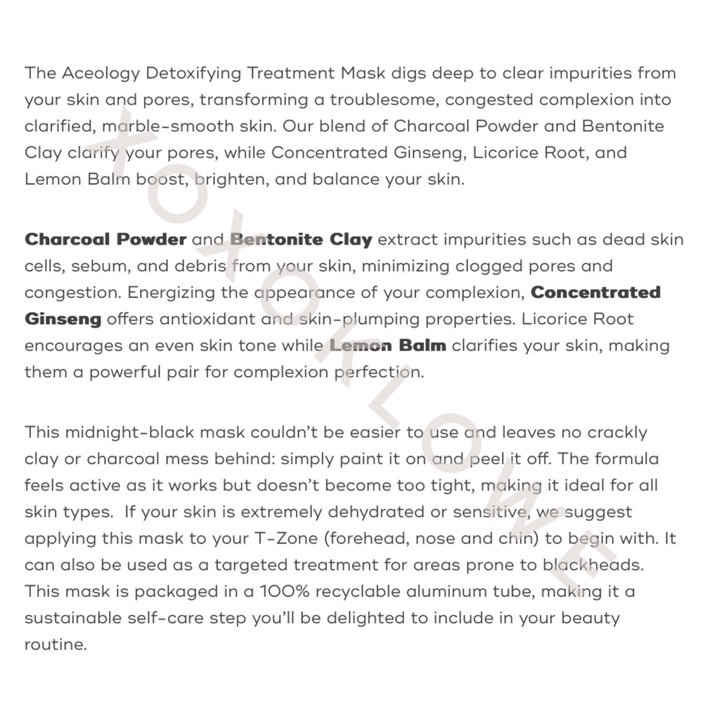 Aceology Detoxifying Treatment Mask Peel Off - Picture 13 of 13